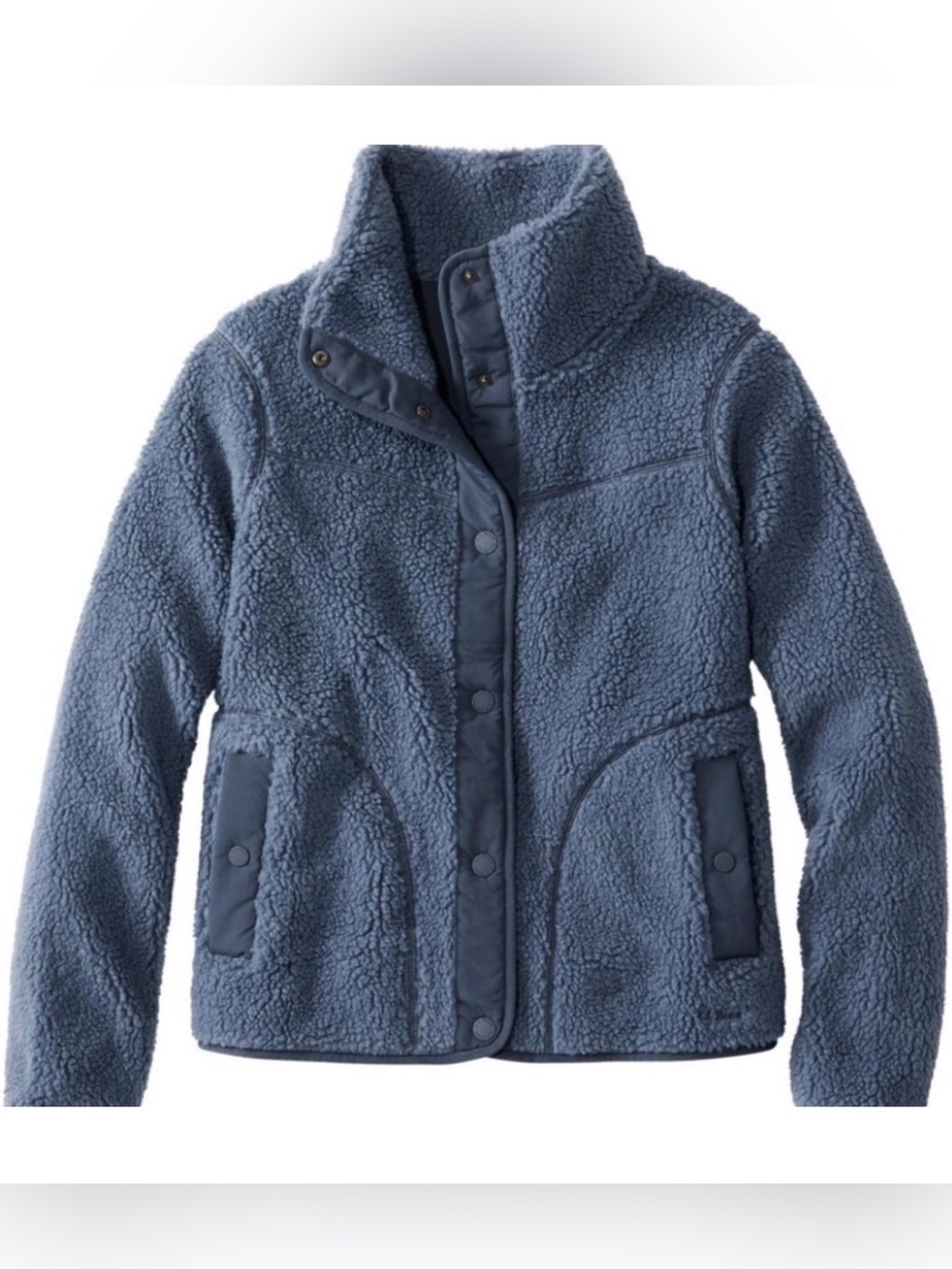 Women’s LL Bean Sherpa fleece jacket size XL